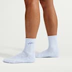 Nike Everyday Elevated Micro-Crew Socks (2 Pairs)