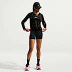 Nike Radical AirFlow After Dark Tour Women's Aero-FIT Long-Sleeve Cropped Running Top