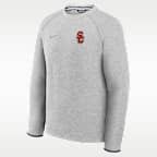 Sudadera de cuello redondo sin cierre universitaria Nike para hombre USC Tech Fleece