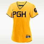 Jersey de béisbol Replica para mujer MLB Pittsburgh Pirates City Connect (Roberto Clemente)