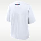Playera Nike de la NFL para mujer Houston Texans Rivalries Collection Boxy