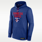 Chinese Taipei National Baseball Team 2026 World Baseball Classic Authentic Collection Men's Nike Therma Pullover Hoodie