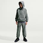 Joggery z dzianiny dla dużych dzieci Nike Air