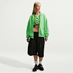 Nike Studio Fleece Medium Weight Women's Oversized Full-Zip Hoodie