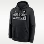 New York Yankees Club Men's Nike MLB Pullover Hoodie