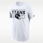 Playera Nike de la NFL para hombre Tennessee Titans Helmet Essential