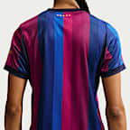 FC Barcelona 2026/27 Stadium Home Women's Nike Dri-FIT Soccer Replica Jersey