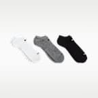 Nike Everyday Plus Cushion Training No-Show Socks (3 Pairs)