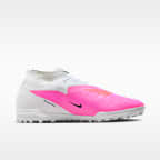 Tacos de futbol para pasto sintético (turf) Nike Phantom 6 High Academy