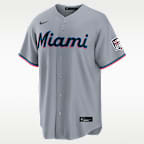 Kyle Stowers Miami Marlins USA 250 Men's Nike MLB Stadium Jersey