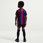 F.C. Barcelona 2026 Stadium Home Younger Kids' Nike Football Replica 3-Piece Kit