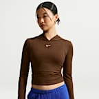 Nike Sportswear Women's Slim Long-Sleeve Sheer Top