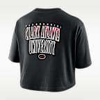 Nike College (Clark-Atlanta University) Women's Dri-FIT Cropped T-Shirt