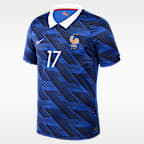 Jersey de fútbol Nike Dri-FIT para hombre William Saliba France National Team 2026 Stadium Home