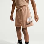 나이키 스포츠웨어 인 더 존 리틀키즈 프렌치 테리 쇼츠