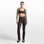 NikeSKIMS Ribbed Seamless Women's 34" Straight Leggings