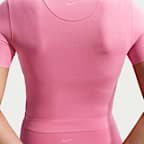 Nike Zenvy Women's Dri-FIT Short-Sleeve Top