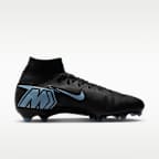 Chaussure de foot montante à crampons FG Nike Mercurial Superfly 10 Pro