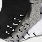 Nike Baby Core Swoosh Gripper Socks (6 Pairs)