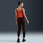 Nike Universa Women's High-Waisted 7/8 Leggings with No Front Seam