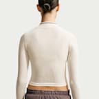 NikeSKIMS Ribbed Seamless Women's Cropped Full-Zip Jacket