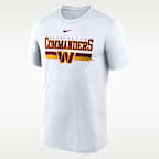 Playera Nike Dri-FIT de la NFL para hombre Washington Commanders Legend