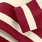 Sudadera de cuello redondo sin cierre universitaria Nike oversized para mujer Alabama Legacy