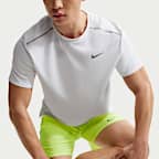 ナイキ マイラー メンズ Dri-FIT UV プロテクション ショートスリーブ ランニングトップ