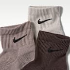 Nike Everyday Elevated Ankle Socks (3 Pairs)