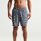 Short Volley de 18 cm con forro de ropa interior para hombre Nike Swim Breaker