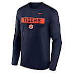 Auburn Primetime Legend 2-Hit Men's Nike Dri-FIT College Long-Sleeve T-Shirt