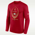 San Francisco 49ers Legend Icon Men's Nike Dri-FIT NFL Long-Sleeve T-Shirt