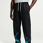 Calças de basquetebol escovadas Nike Standard Issue para homem