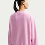 Nike Studio Fleece Lightweight Women's Oversized Crew-Neck Sweatshirt