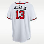 MLB Atlanta Braves (Ronald Acuña Jr.) Men's Replica Baseball Jersey