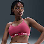 Bra deportivo ajustable con almohadillas para mujer Nike Indy Light Support