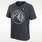 Minnesota Timberwolves Statement Essentials T-Shirt Big Kids' Nike NBA T-Shirt