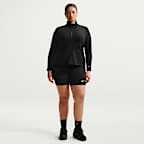 Nike Sportswear Chill Knit Women's Tight Quarter-Zip Long-Sleeve Ribbed Top (Plus Size)