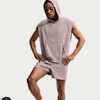 Nike N.A.C. Men's Dri-FIT Fleece Sleeveless Training Hoodie