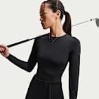 나이키 골프 클럽 여성 드라이 핏 UV 긴팔 골프 탑