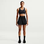 Nike Swoosh-sports-bh med medium støtte uden indlæg til kvinder