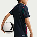 Jersey de fútbol Nike Aero-FIT Authentic de la selección de fútbol masculino de Estados Unidos visitante 2026/27 Match para niños talla grande