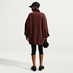 Nike Studio Fleece Medium Weight Women's Oversized Mock-Neck Sweatshirt