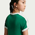 Nike Sportswear Big Kids' (Girls') Short-Sleeve Rib Top