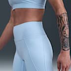Nike Universa Women's High-Waisted 5" Biker Shorts with No Front Seam