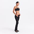 NikeSKIMS Matte Shine Mix Women's Straight-Neck Bra