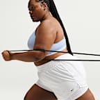 Nike Dri-FIT One Women's High-Waisted 3" 2-in-1 Shorts (Plus Size)
