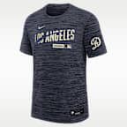 Los Angeles Dodgers Authentic Collection City Connect Veloctiy Big Kids' Nike Dri-FIT MLB T-Shirt