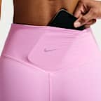 Shorts da ciclista 20 cm a vita alta Nike Zenvy – Donna
