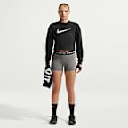 Nike Pro Women's Mid-Rise 3" Biker Shorts